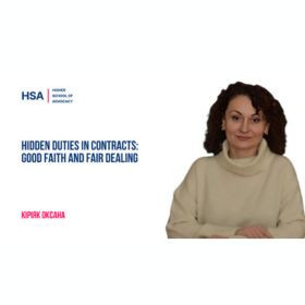 Hidden Duties in Contracts: Good Faith and Fair Dealing