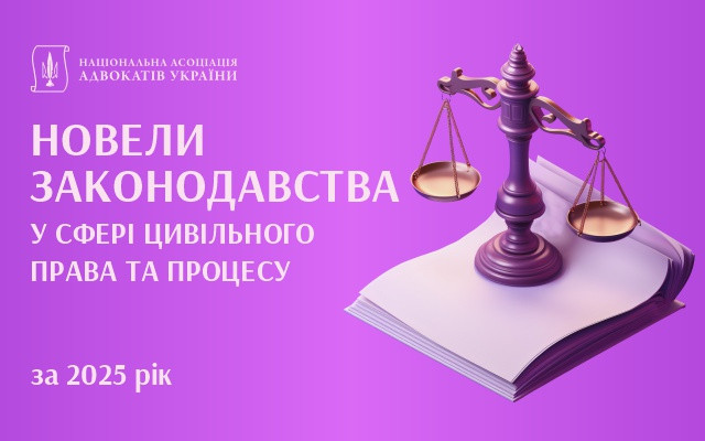 Ключові новели цивільного права і процесу: огляд за 2025 рік